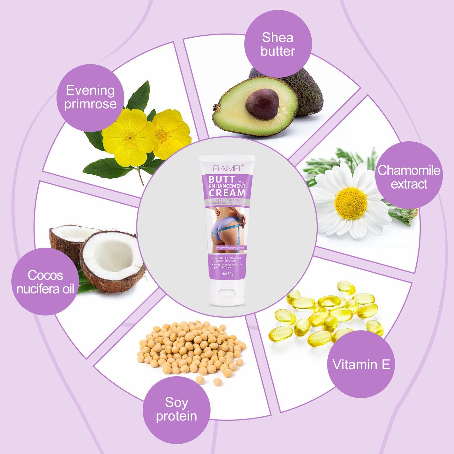 Big Breast Butt Enhancer Elasticity Chest Hip Enhancement Skin Firming And Lifting Cream Busty Sexy Body Massage Care Creams