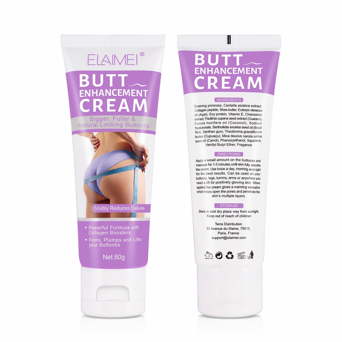 Big Breast Butt Enhancer Elasticity Chest Hip Enhancement Skin Firming And Lifting Cream Busty Sexy Body Massage Care Creams