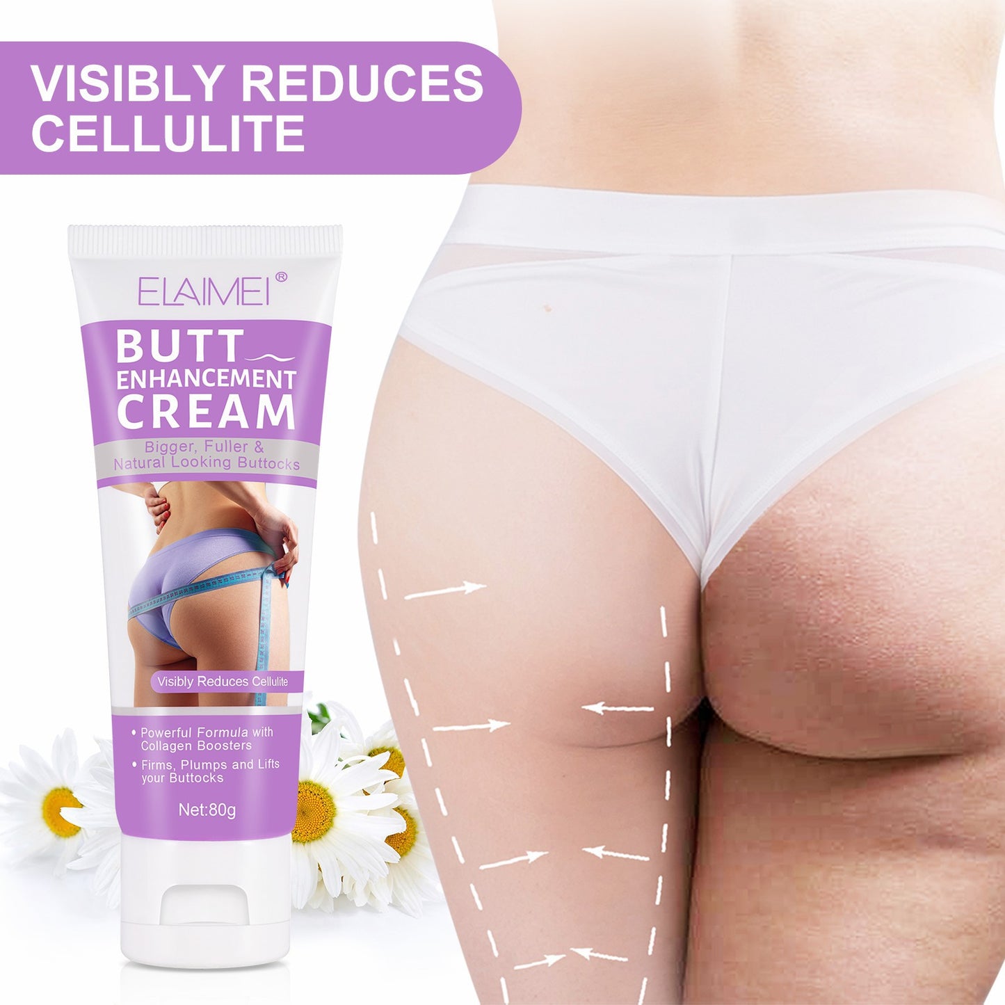 Big Breast Butt Enhancer Elasticity Chest Hip Enhancement Skin Firming And Lifting Cream Busty Sexy Body Massage Care Creams