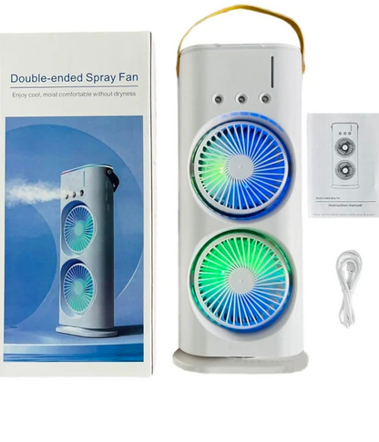 Portable Double-Ended Spray Fan