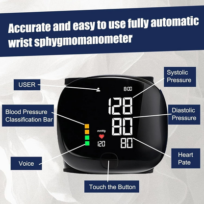Automatic Wrist Blood Pressure Monitor