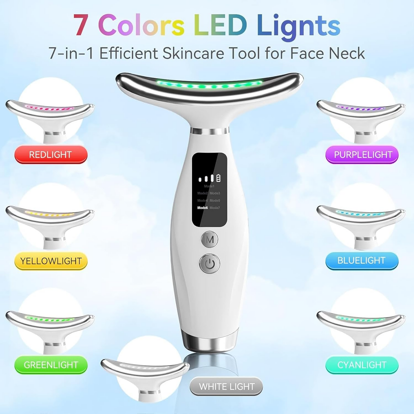 7 in 1 Multi-Function Facial Massager