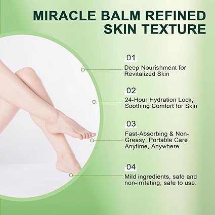 Miracle Balm - Soothing Joint Cream for Back, Hands, Feet and Body