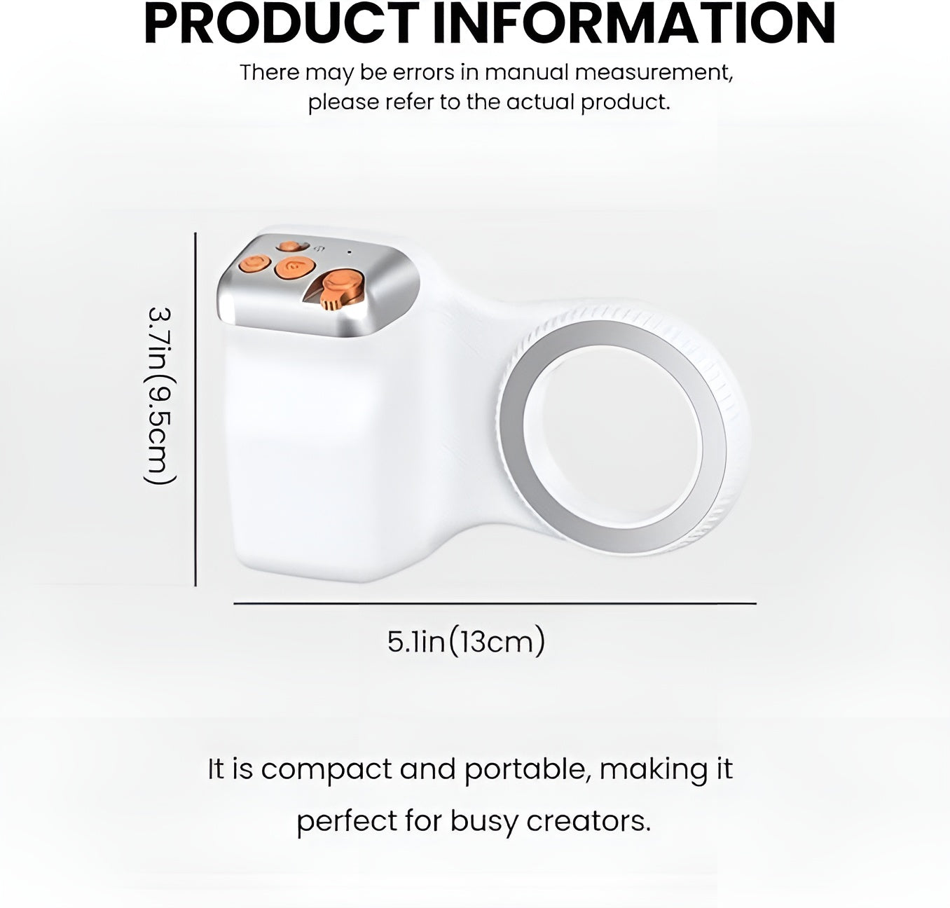 Smart Magnetic Mobile Holder with Adjustable Arm