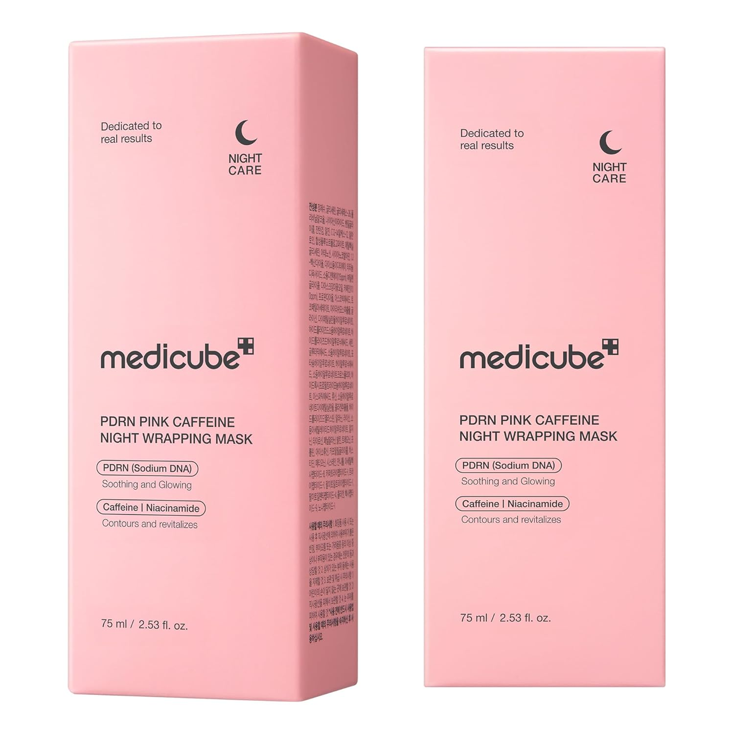 Medicube Wrapping Mask PDRN Caffeine Overnight Peel Off Facial Mask