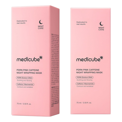 Medicube Wrapping Mask PDRN Caffeine Overnight Peel Off Facial Mask