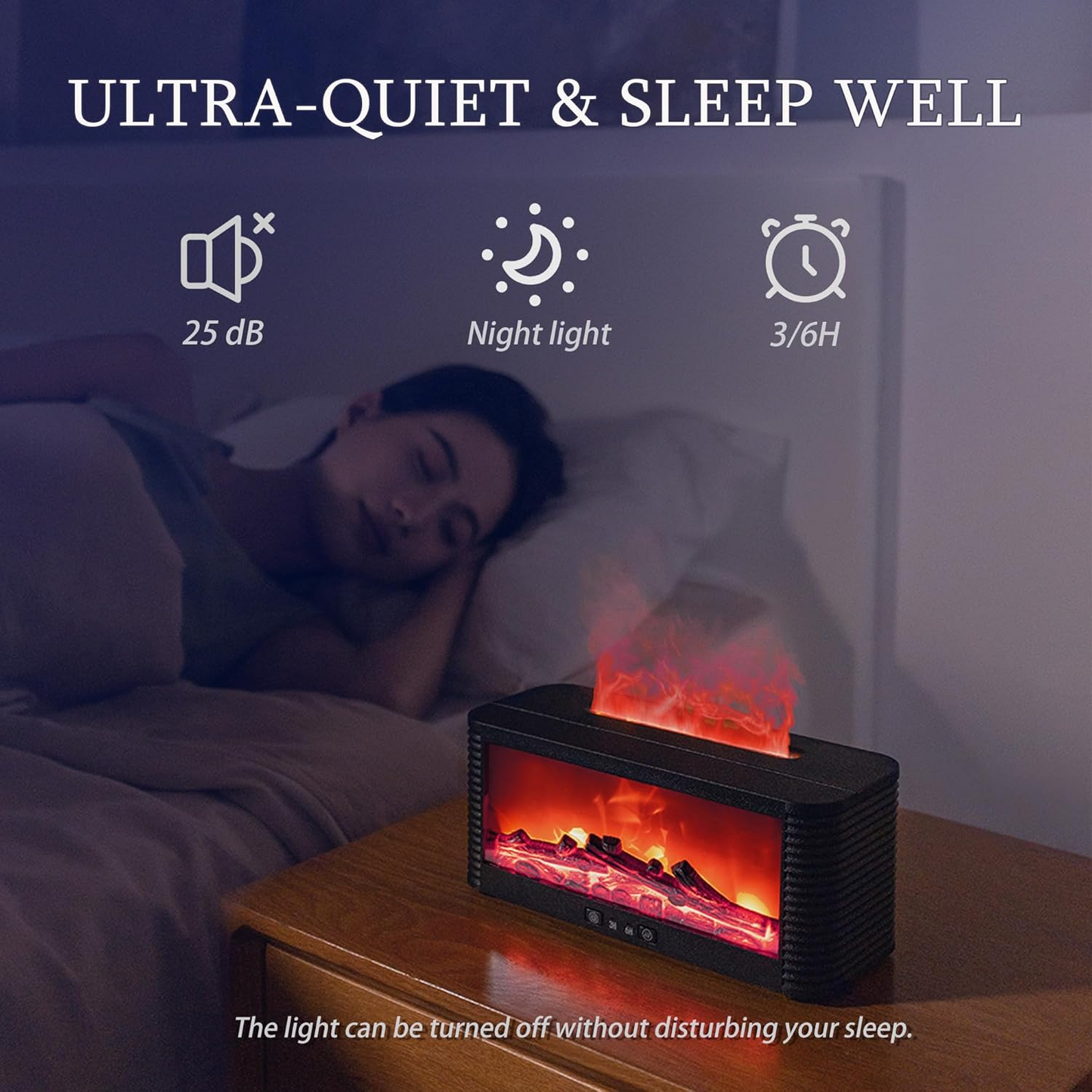 Fireplace Aroma Essential Oil Diffuser