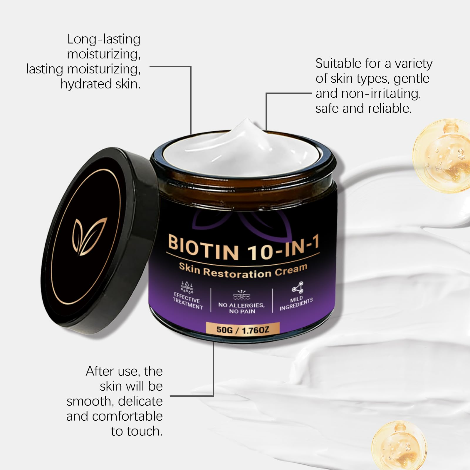 BIOTIN  10-IN-1  Skin Restoration Cream