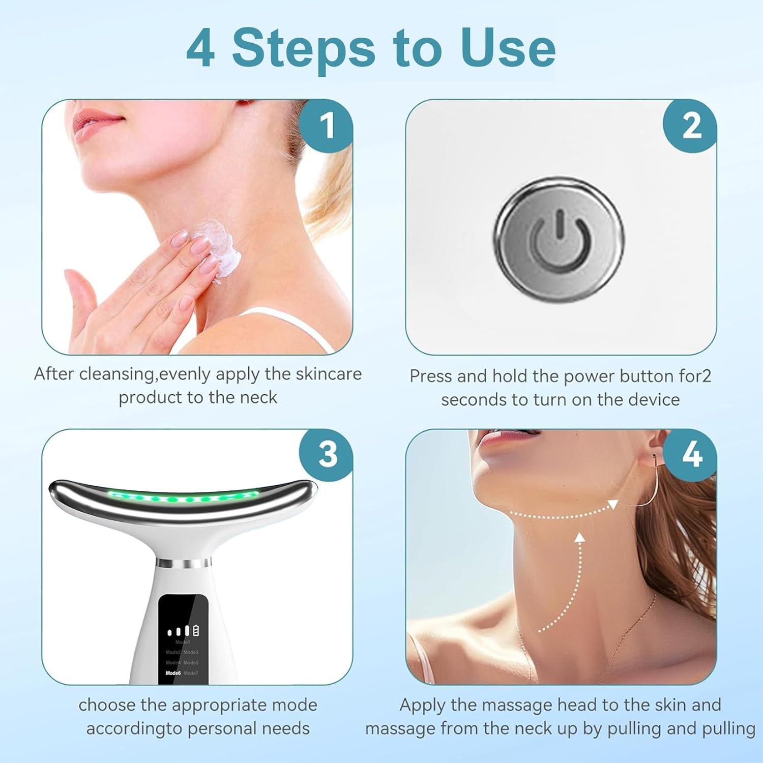 7 in 1 Multi-Function Facial Massager