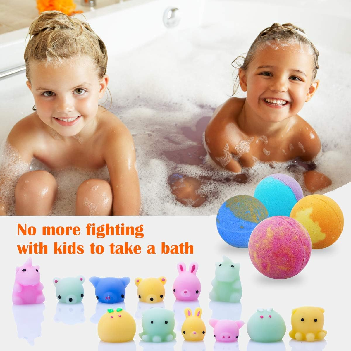 Bath Bombs for Kids with Toys