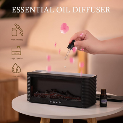 Fireplace Aroma Essential Oil Diffuser