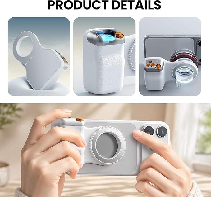 Smart Magnetic Mobile Holder with Adjustable Arm