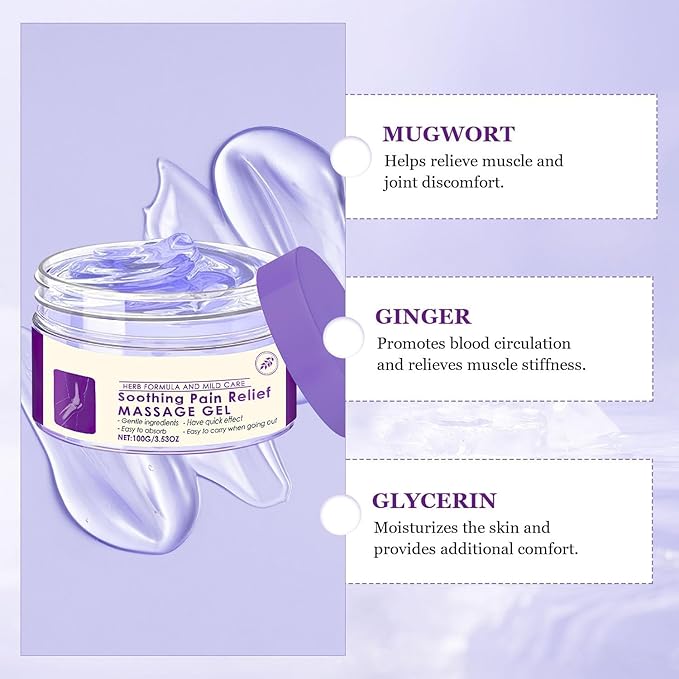 Soothing Pain Relief Massage Gel