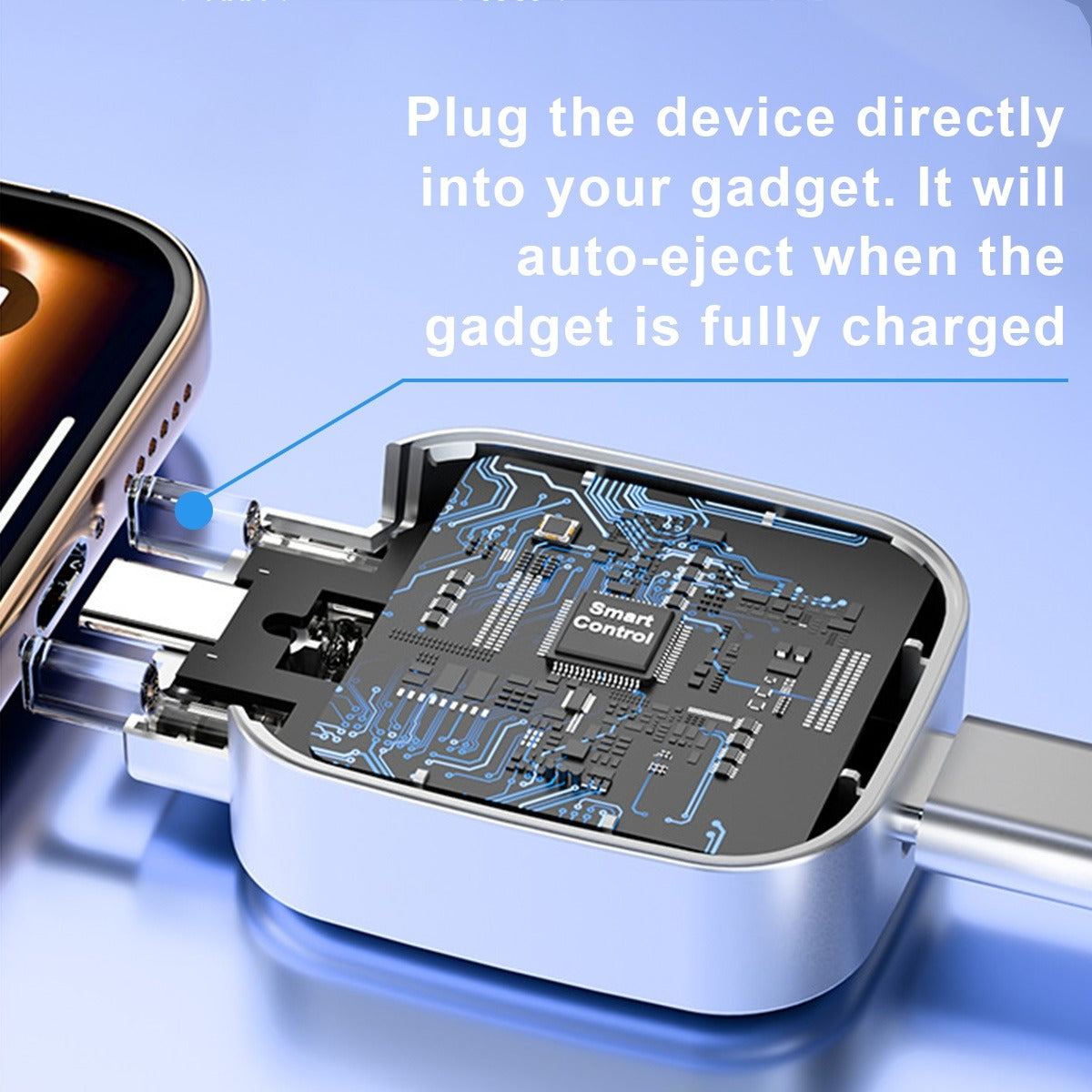 USB-C Auto Eject Charging Adapter