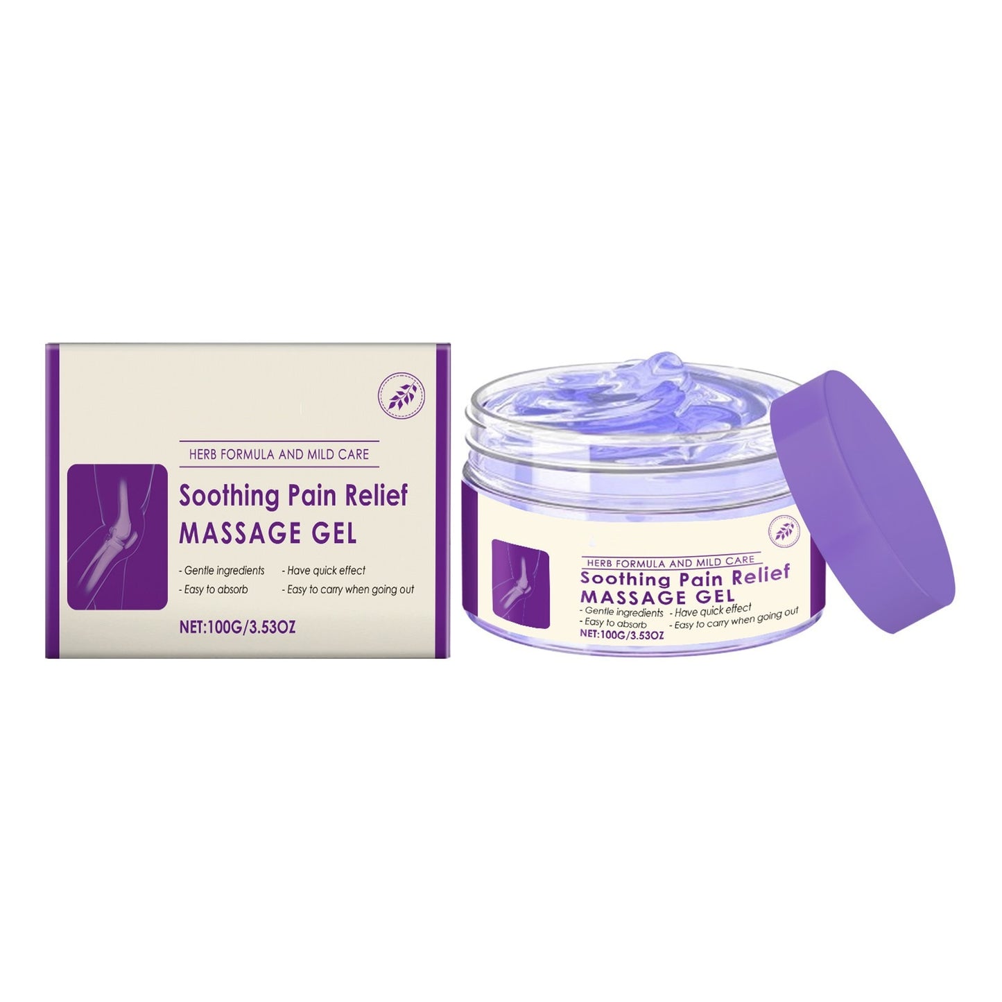 Soothing Pain Relief Massage Gel